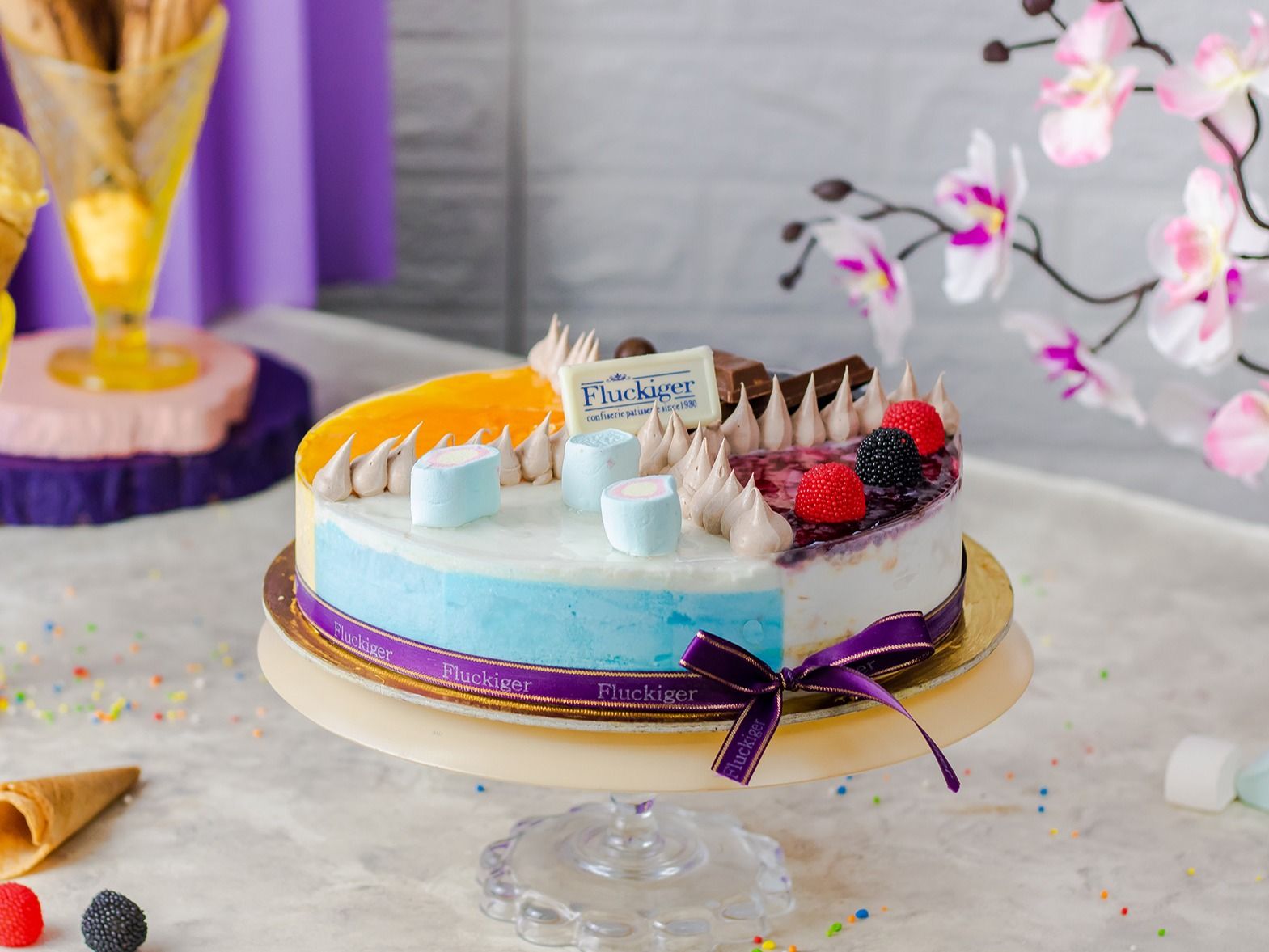 Four Seasons Ice Cream Cake