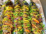 Grilled mullet