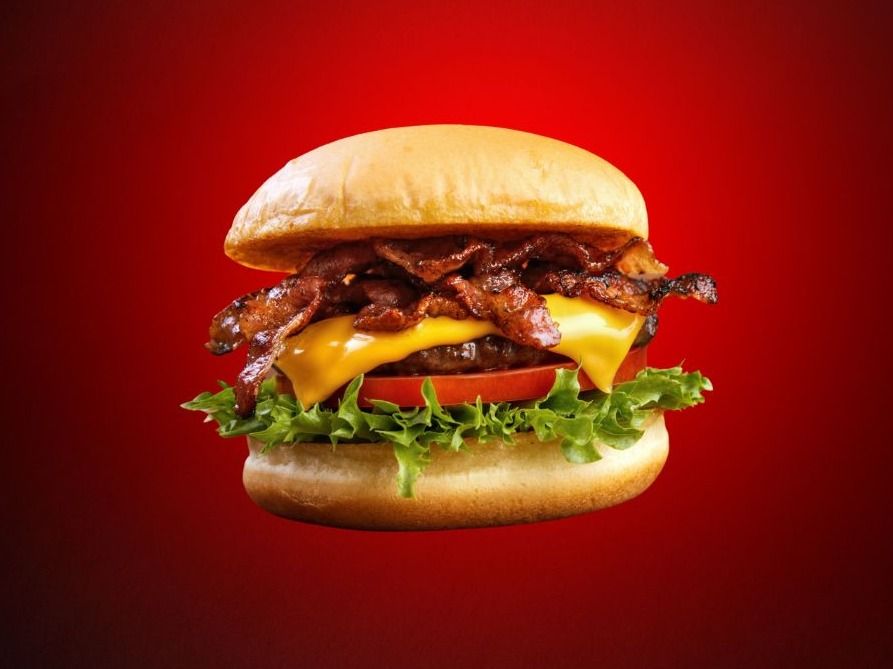 Smoked Beef Bacon Burger