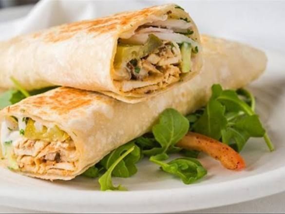 Shawarma sandwich