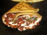 Sausage crepe