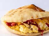 Eggs Pastrami Sandwich