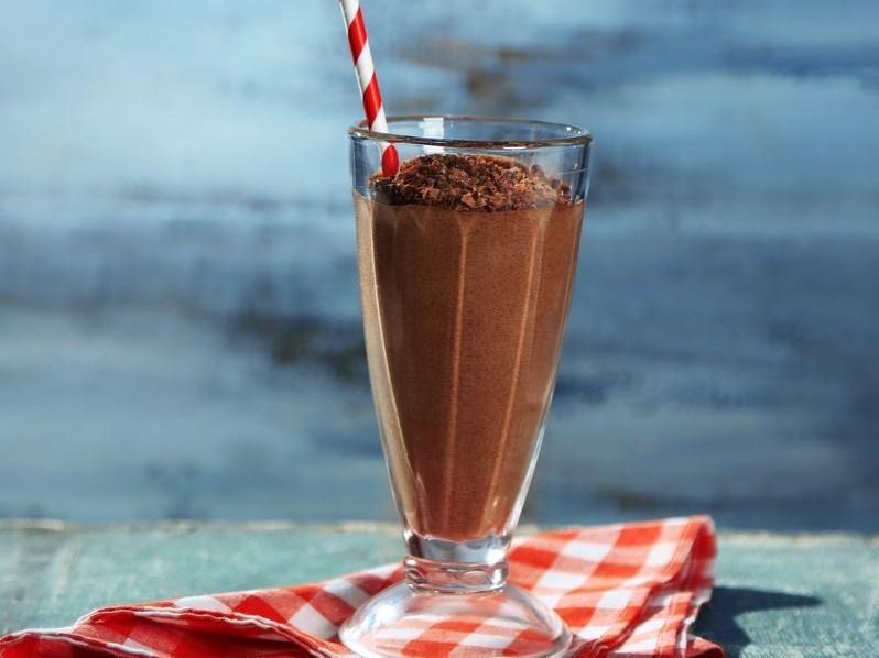 Chocolate milkshake
