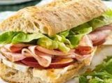 Smoked Turkey And Cheese Sandwich