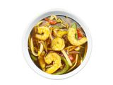 Shrimp Fettuccine Noodles Soup