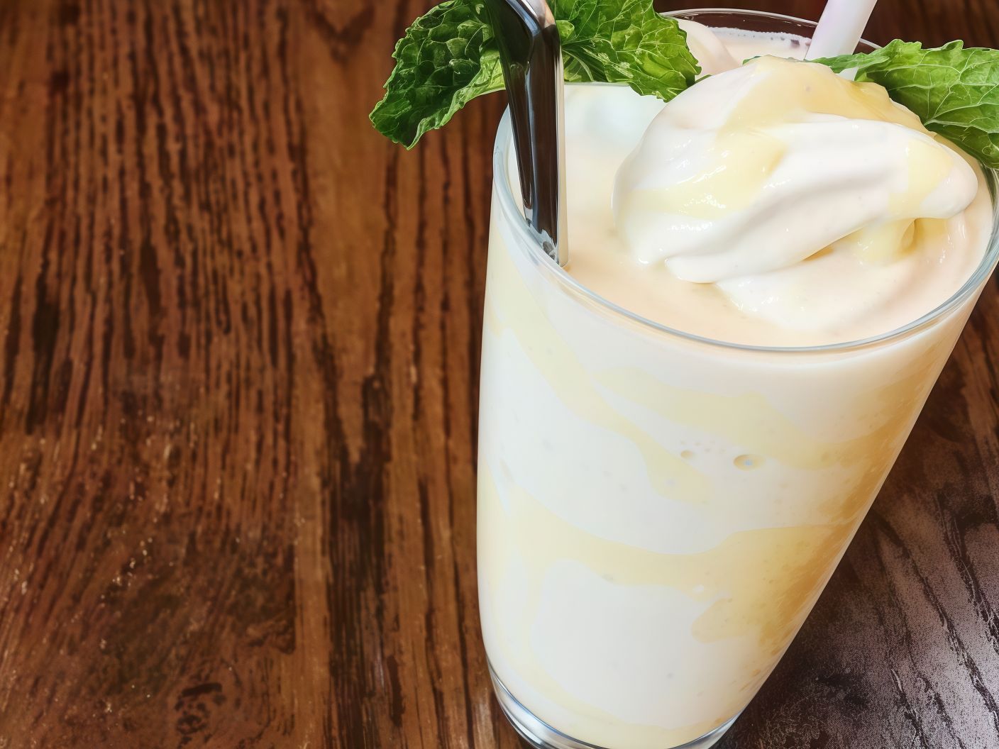 Vanilla milkshake