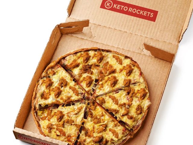 Ketogenic Chicken Pizza