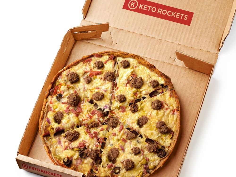 Ketogenic Supereme Pizza