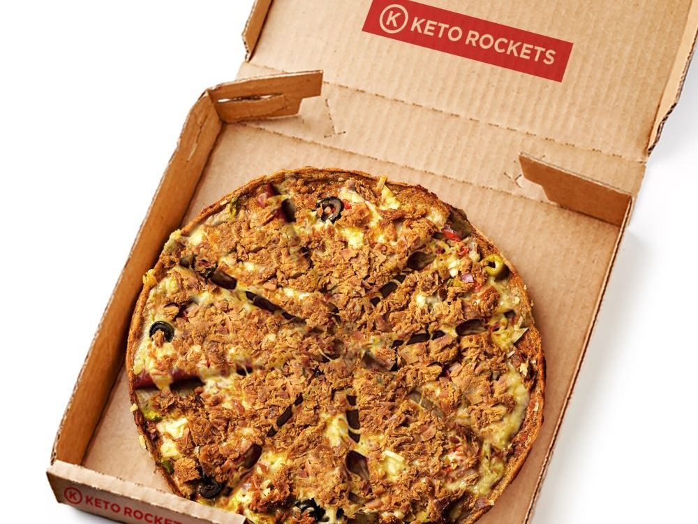 Ketogenic Tuna Pizza