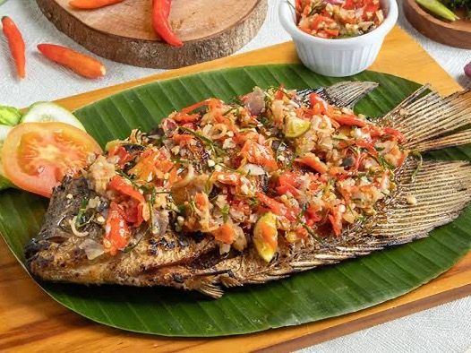 Ikan Bulti Sambal Matah
