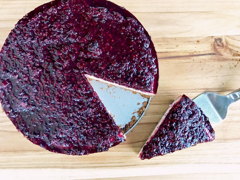 Blackberry Cheesecake Tart