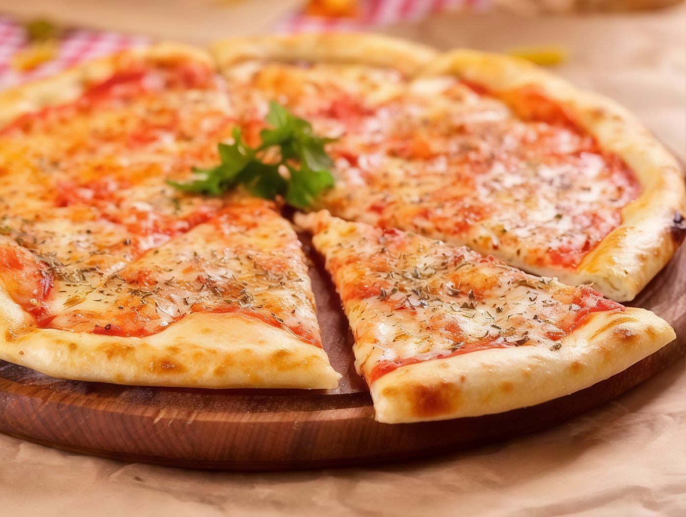 Margherita pizza