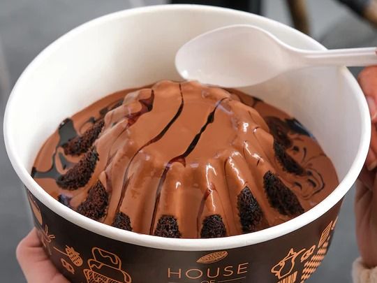 Molten Cake Hazelnut Chocolate