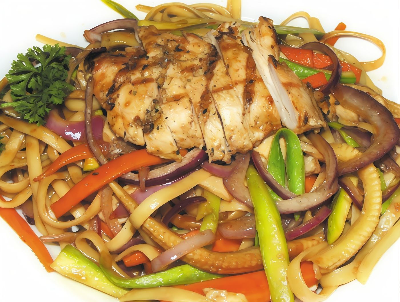 Pasta Chinese Chicken