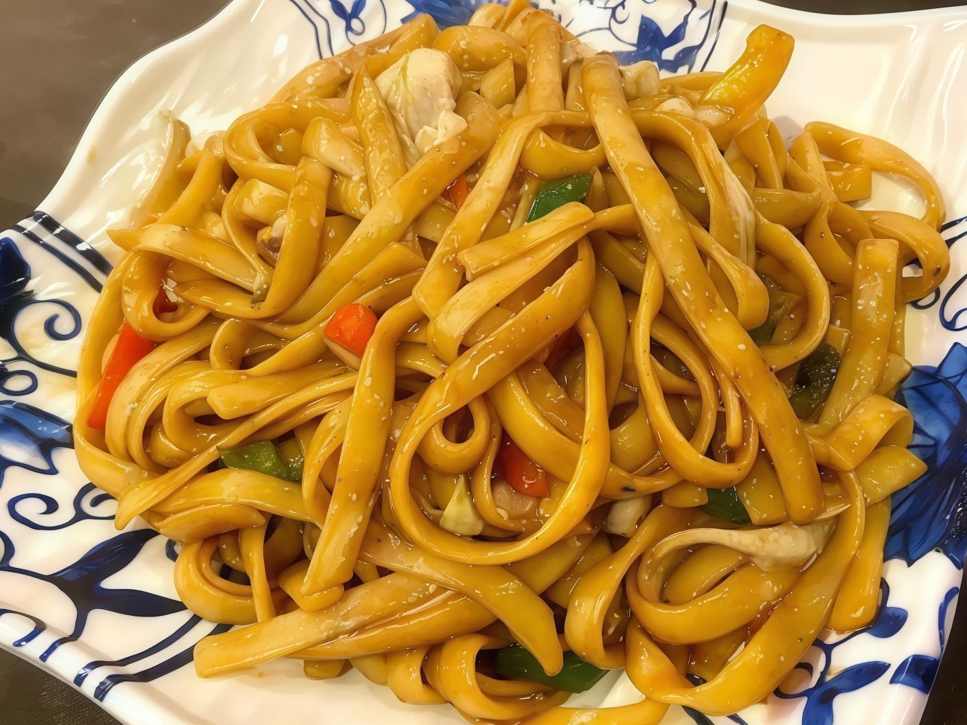 Vegetables Chinese Pasta