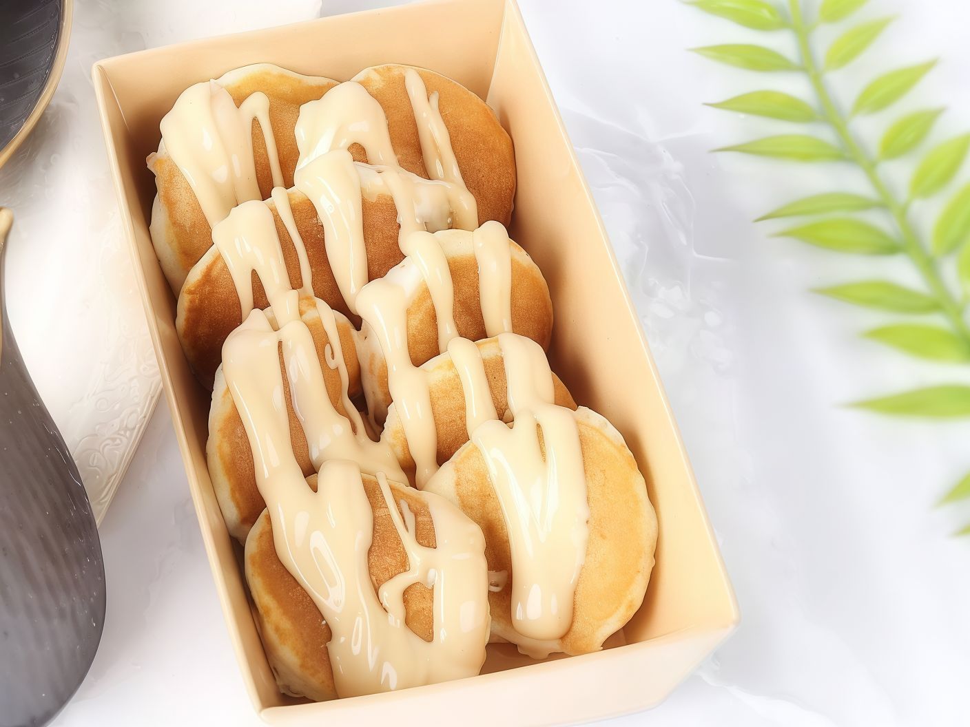 Mini Pancakes Kinder Chocolate