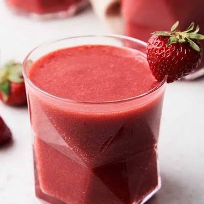 Fresh Strawberry Juice
