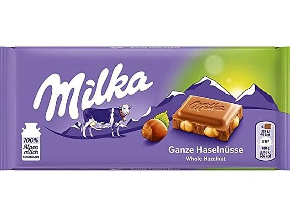 Malika Hazelnut Chocolate 100 Grams
