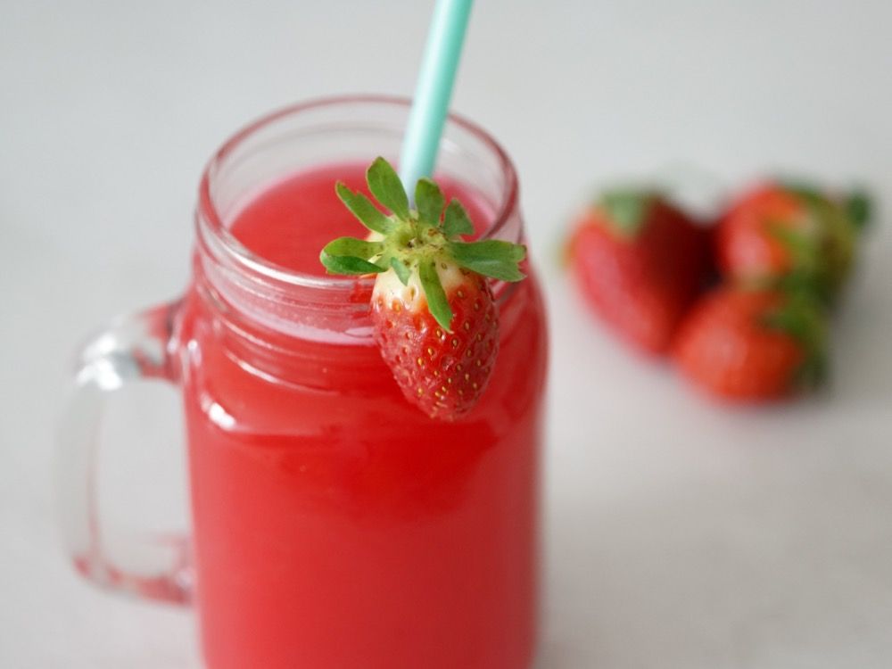 Fresh Strawberry Juice