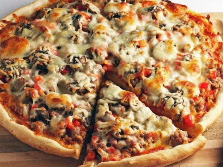 sausage Baladi Italian pizza