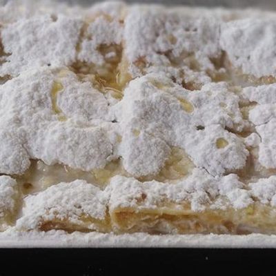 Pie With Sugar And Milk