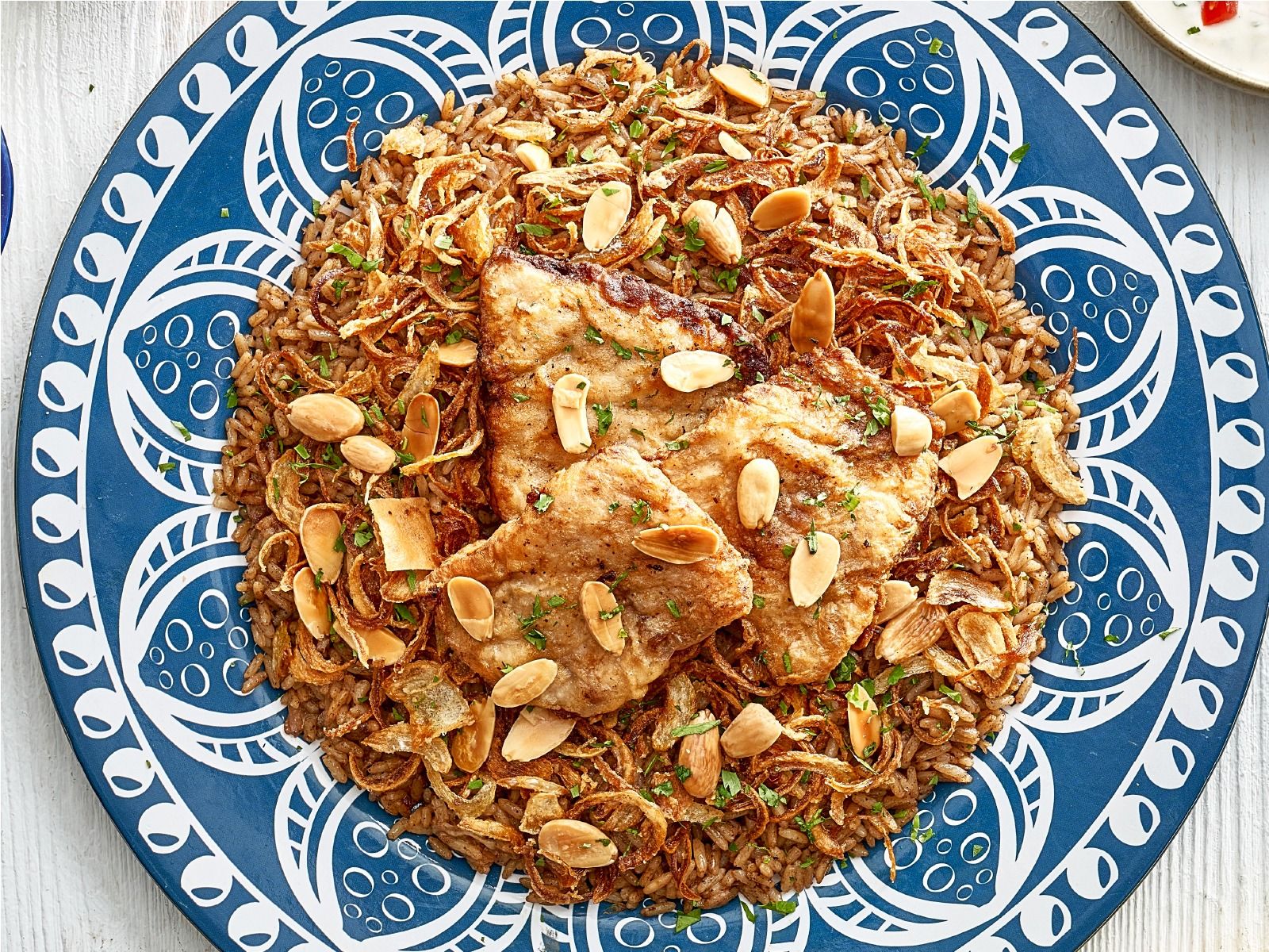 Sayadiyah With Fish Fillet