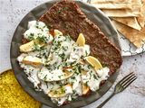 Kofta Tray With Tahini And Rice