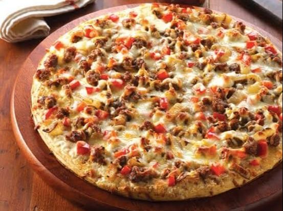 Minced Sausage Pizza