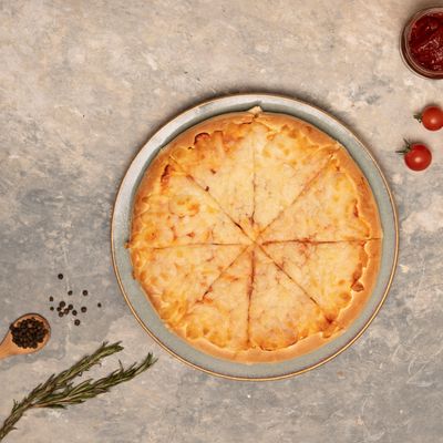 Italian pastrami pizza