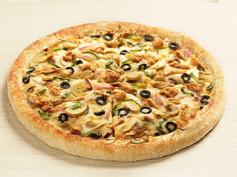 Mushroom Italian pizza