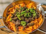Liver Pasta Platter
