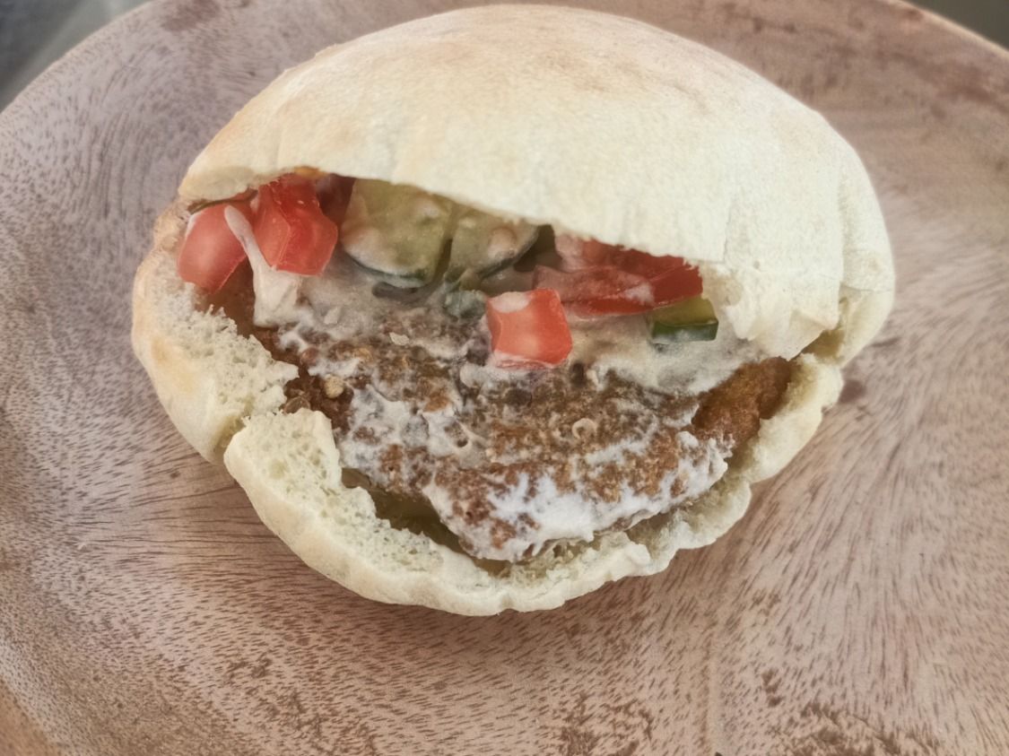 Stuffed Falafel Sandwich