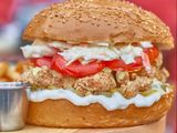 Chicken Burger The Lebanese Way