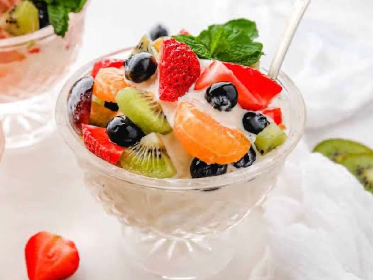 Ice Cream Fruit Salad