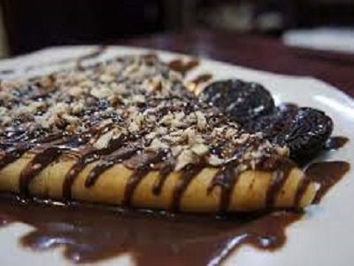 Nutella With Oreo Crepe