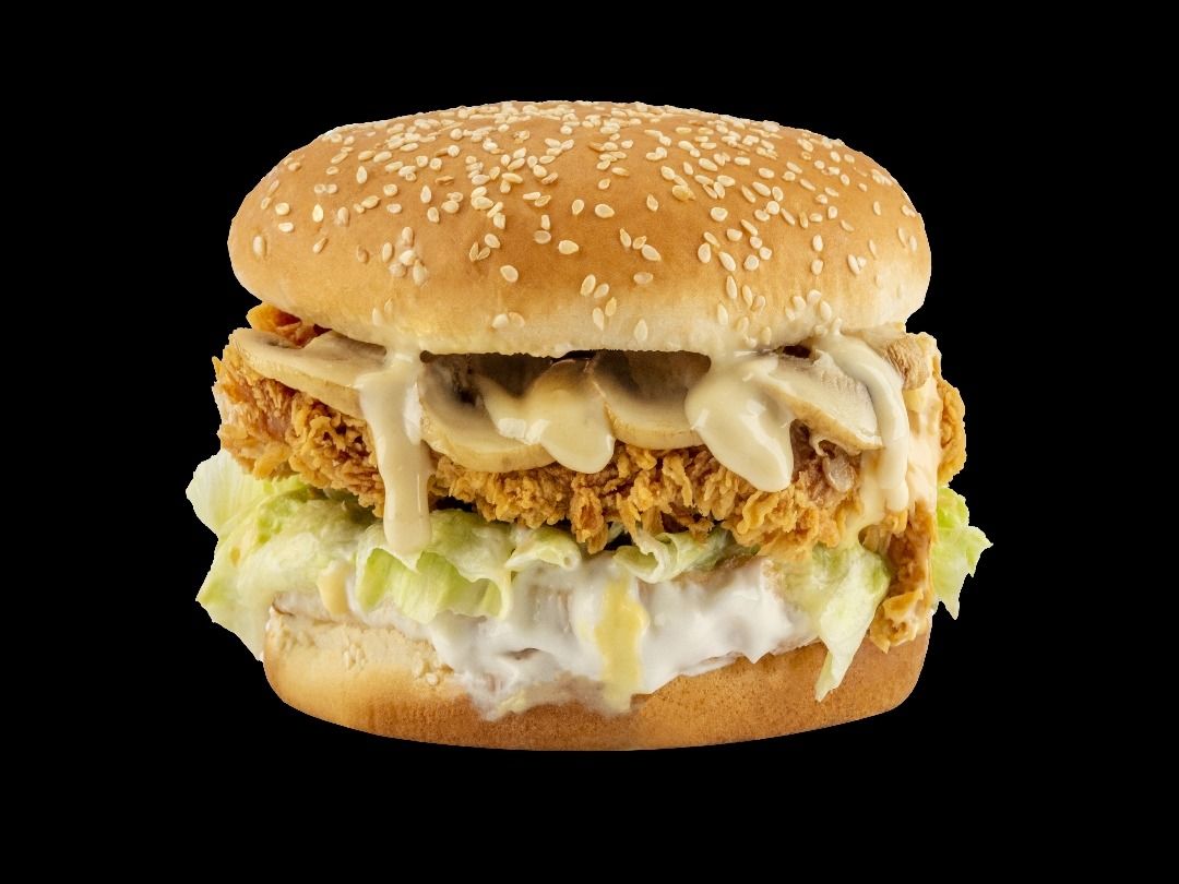 Chicken Mushroom Ranch Sandwich