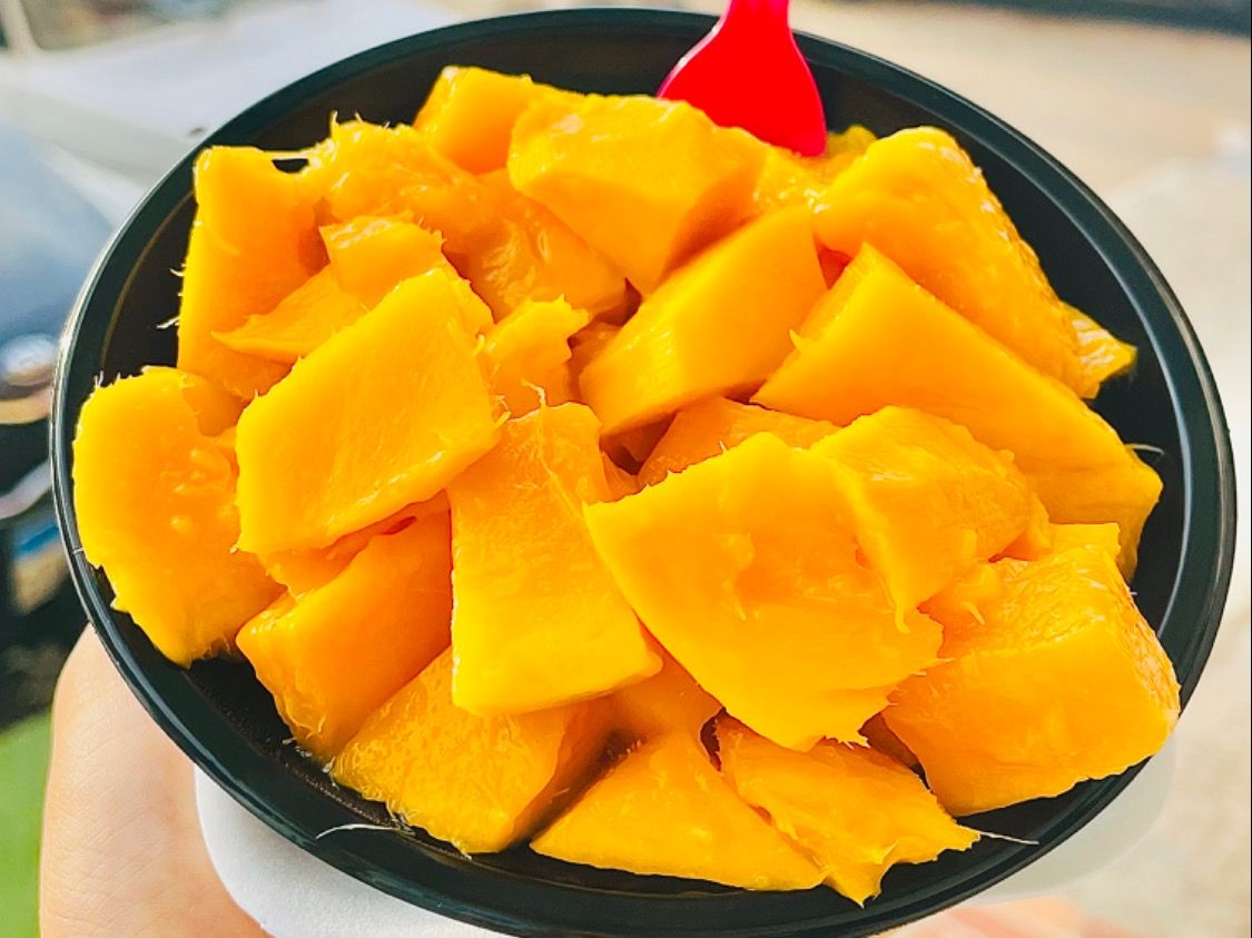 Rice Pudding With Mango