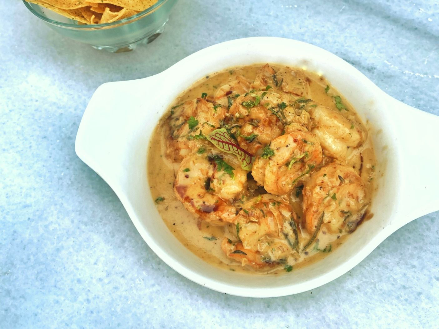Shrimps Cilantro