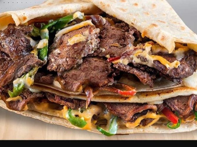 Meat Shawerma Crepe