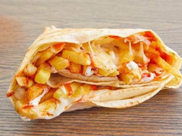 Cheddar Potato Crepe