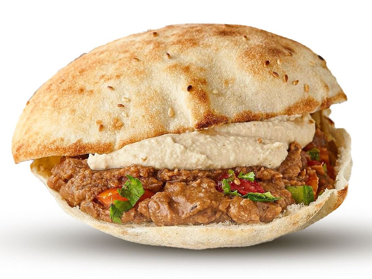 Foul With Boiled Eggs Sandwich