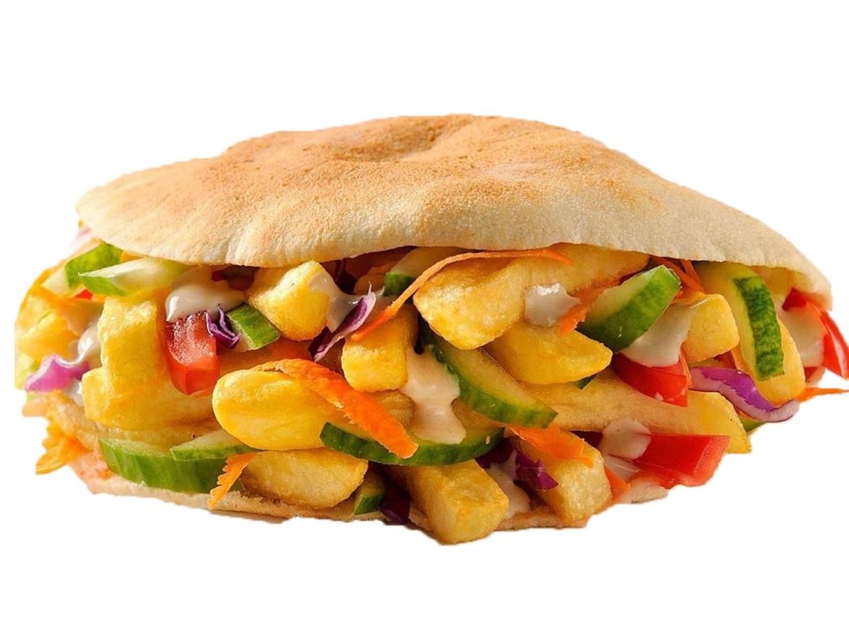Potato With Eggs Sandwich