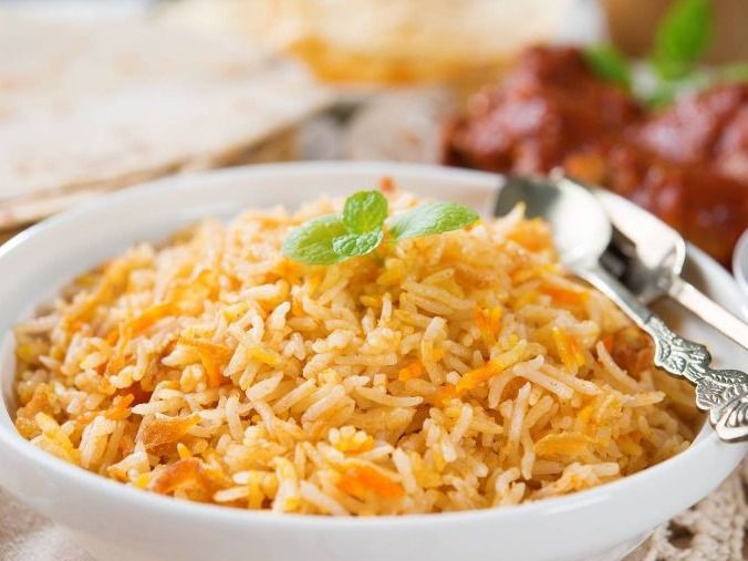 large rice dish