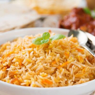 large rice dish