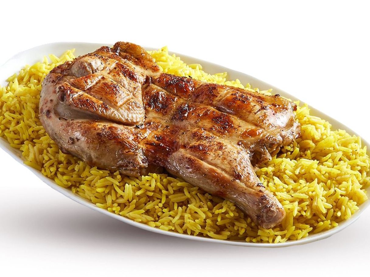 Half Chicken Shish Meal