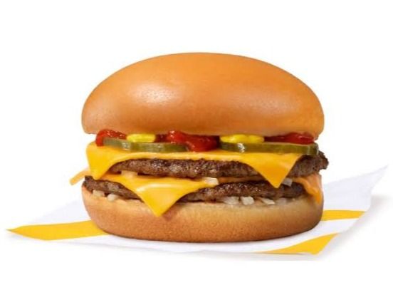 Special jumbo burger sandwich