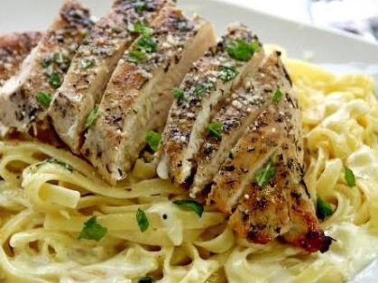 Pasta With Grilled Chiken