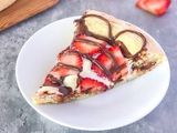 Nutella And Fruits Pizza