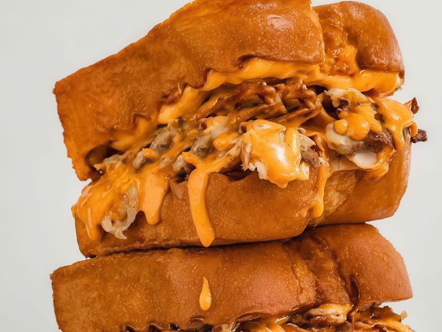 Brioche Cheese Mushroom Shawerma Meal