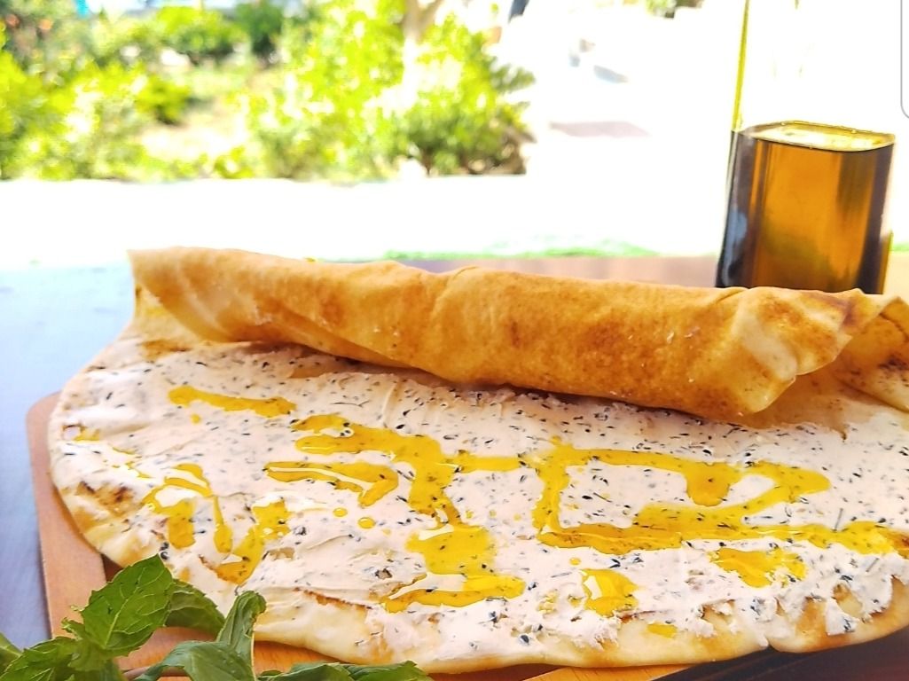 Goat Labneh With Syrian Bread